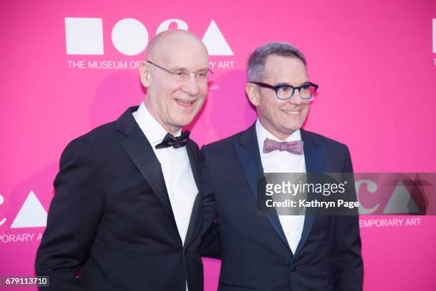 Curt Shepard and Alan Hergott attend The Museum of Contemporary Art, Los Angeles Annual Gala at The Geffen Contemporary at MOCA on April 29, 2017 in...