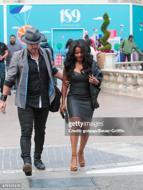 Keesha Sharp is seen on May 04, 2017 in Los Angeles, California.