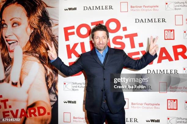 Photographer Thomas Rabsch attends the 'Foto.Kunst.Boulevard' opening at Martin-Gropius-Bau on May 4, 2017 in Berlin, Germany.