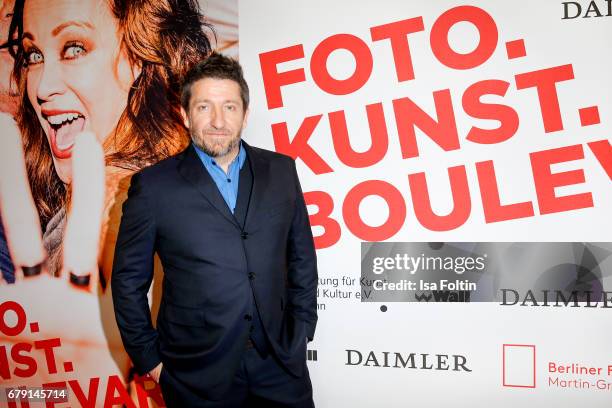 Photographer Thomas Rabsch attends the 'Foto.Kunst.Boulevard' opening at Martin-Gropius-Bau on May 4, 2017 in Berlin, Germany.