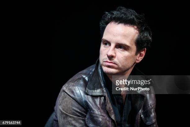 An Irish film actor and a special guest of the festival, Andrew Scott, attends the screening of 'Handsome Devil' at Malopolski Ogrod Sztuki during...