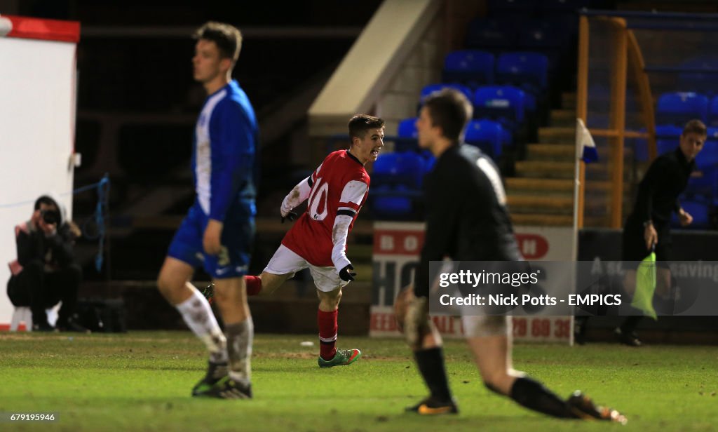 Soccer - FA Youth Cup - Fourth Round - Peterborough United v Arsenal - London Road