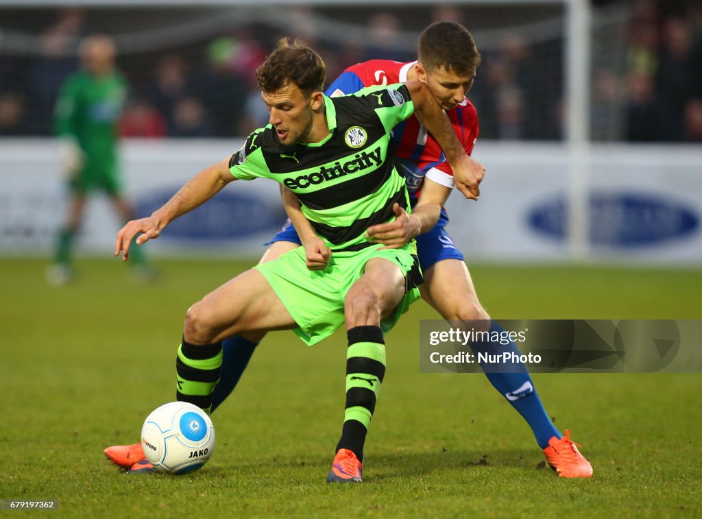 Dagenham and Redbridge v Forest Green Rovers - Vanarama National League Football Promotion Semi-Final First Leg