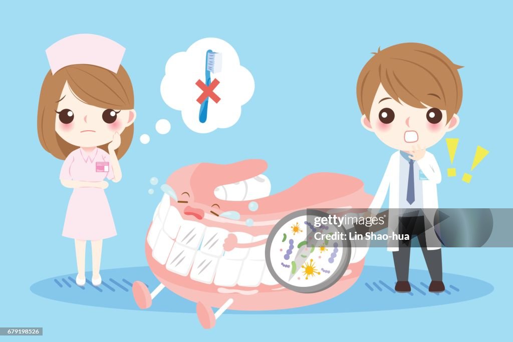 Dentista De Dibujos Animados Con Prótesis Ilustración de stock - Getty Images Dentista De Dibujos Animados Con Prótesis Ilustración de stock - Getty Images