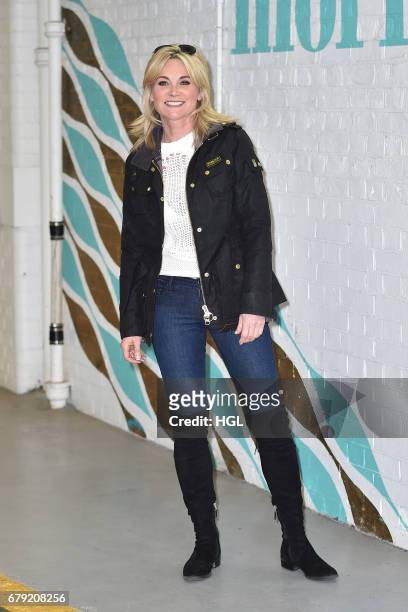 Anthea Turner seen at the ITV Studios on May 5, 2017 in London, England.