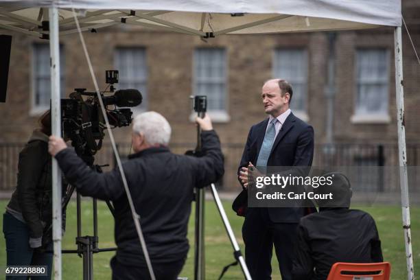 Former UKIP MP Douglas Carswell speaks during an interview on May 5, 2017 in London, England. Following the local elections, the Conservative Party...