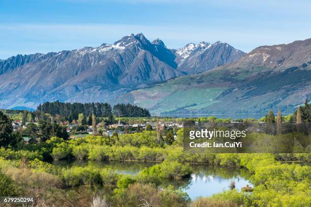 glenorchy, new zealand - southland new zealand stock pictures, royalty-free photos & images