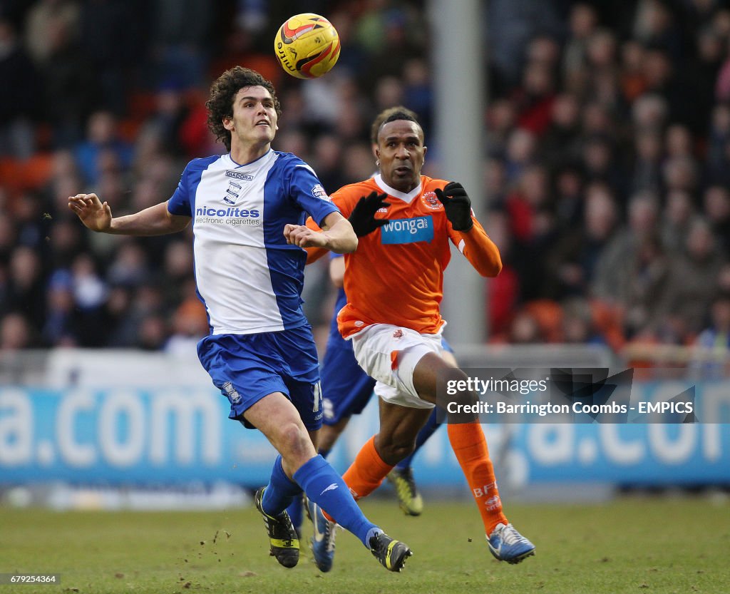 Soccer - Sky Bet Championship - Blackpool v Birmingham City - Bloomfield Road