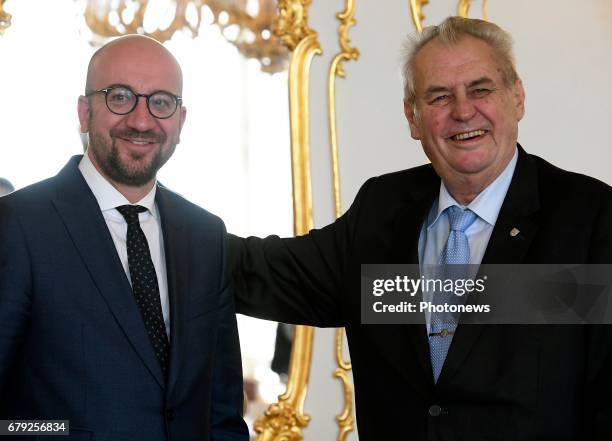 - Visite de travail du Premier Ministre Charles Michel en République tchèque - Werkbezoek van Eerste Minister Charles Michel aan de Tsjechische...