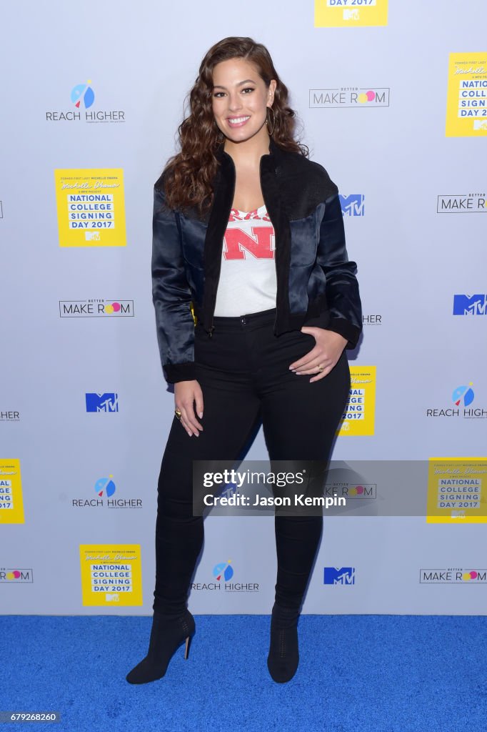 MTV's 2017 College Signing Day With Michelle Obama - Arrivals