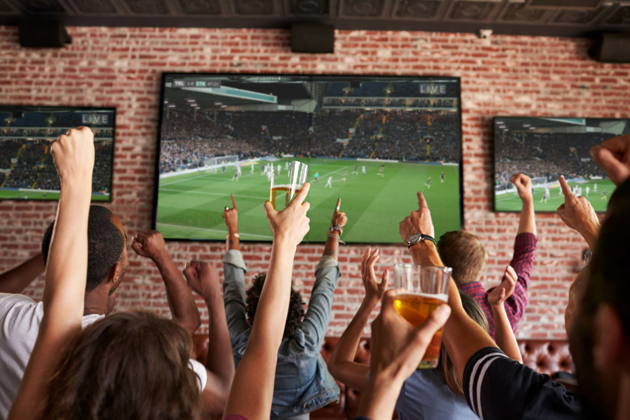 live sports break