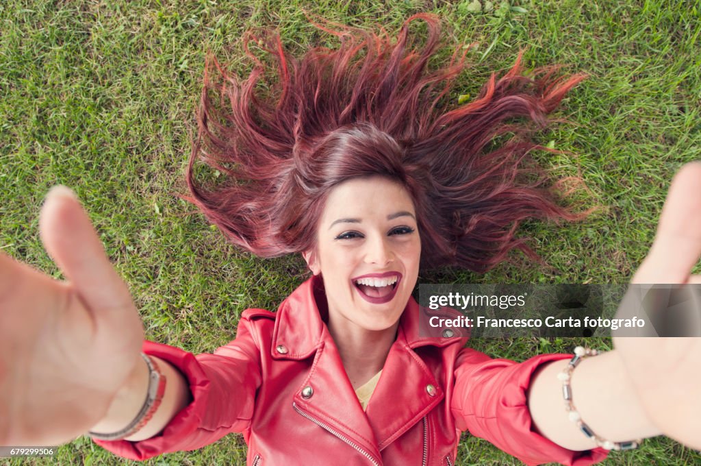 Selfie on the park