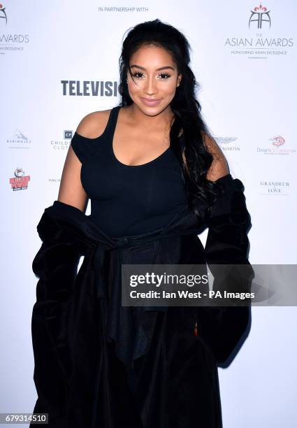 Rita Mahrez attending the 7th annual Asian Awards at the Hilton Hotel, Park Lane, London.