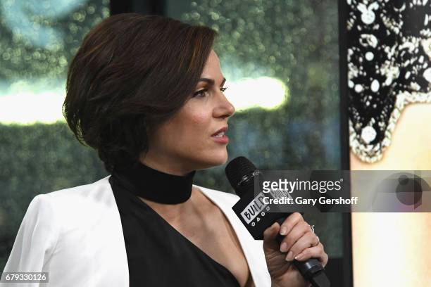Actress Lana Parrilla attends the Build Series to discuss the TV series "Once Upon a Time" at Build Studio on May 5, 2017 in New York City.