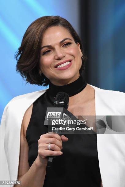 Actress Lana Parrilla attends the Build Series to discuss the TV series "Once Upon a Time" at Build Studio on May 5, 2017 in New York City.