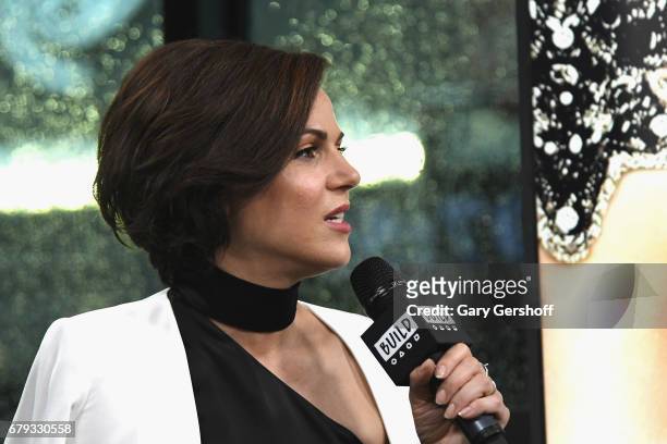 Actress Lana Parrilla attends the Build Series to discuss the TV series "Once Upon a Time" at Build Studio on May 5, 2017 in New York City.
