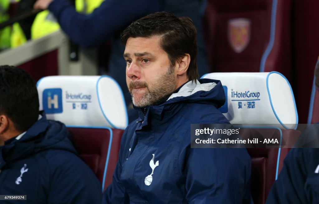 West Ham United v Tottenham Hotspur - Premier League