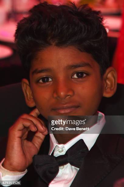 Sunny Pawar attends The Asian Awards at Hilton Park Lane on May 5, 2017 in London, England.