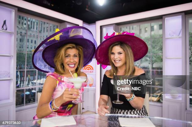 Hoda Kotb and Jenna Bush Hager on Friday, May 5, 2017 --