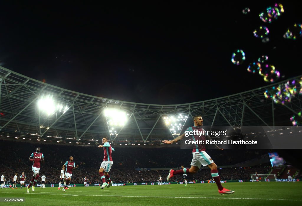 West Ham United v Tottenham Hotspur - Premier League