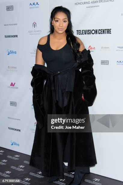 Rita Mahrez attends The Asian Awards at Hilton Park Lane on May 5, 2017 in London, England.