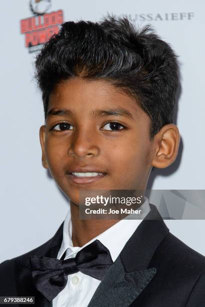 Sunny Pawar attends The Asian Awards at Hilton Park Lane on May 5, 2017 in London, England.