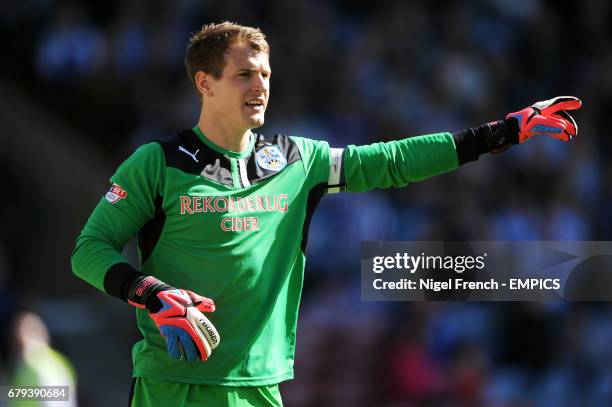 Huddersfield Town goalkeeper Alex Smithies