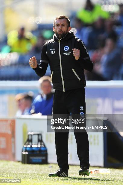 Brighton and Hove Albion assistant head coach Nathan Jones