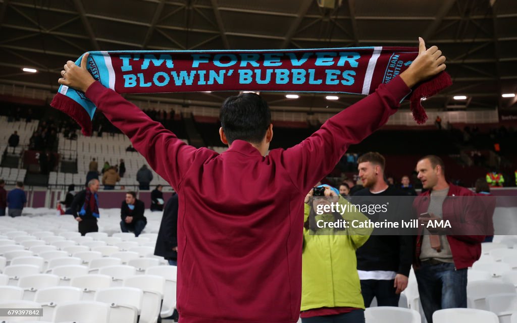 West Ham United v Tottenham Hotspur - Premier League