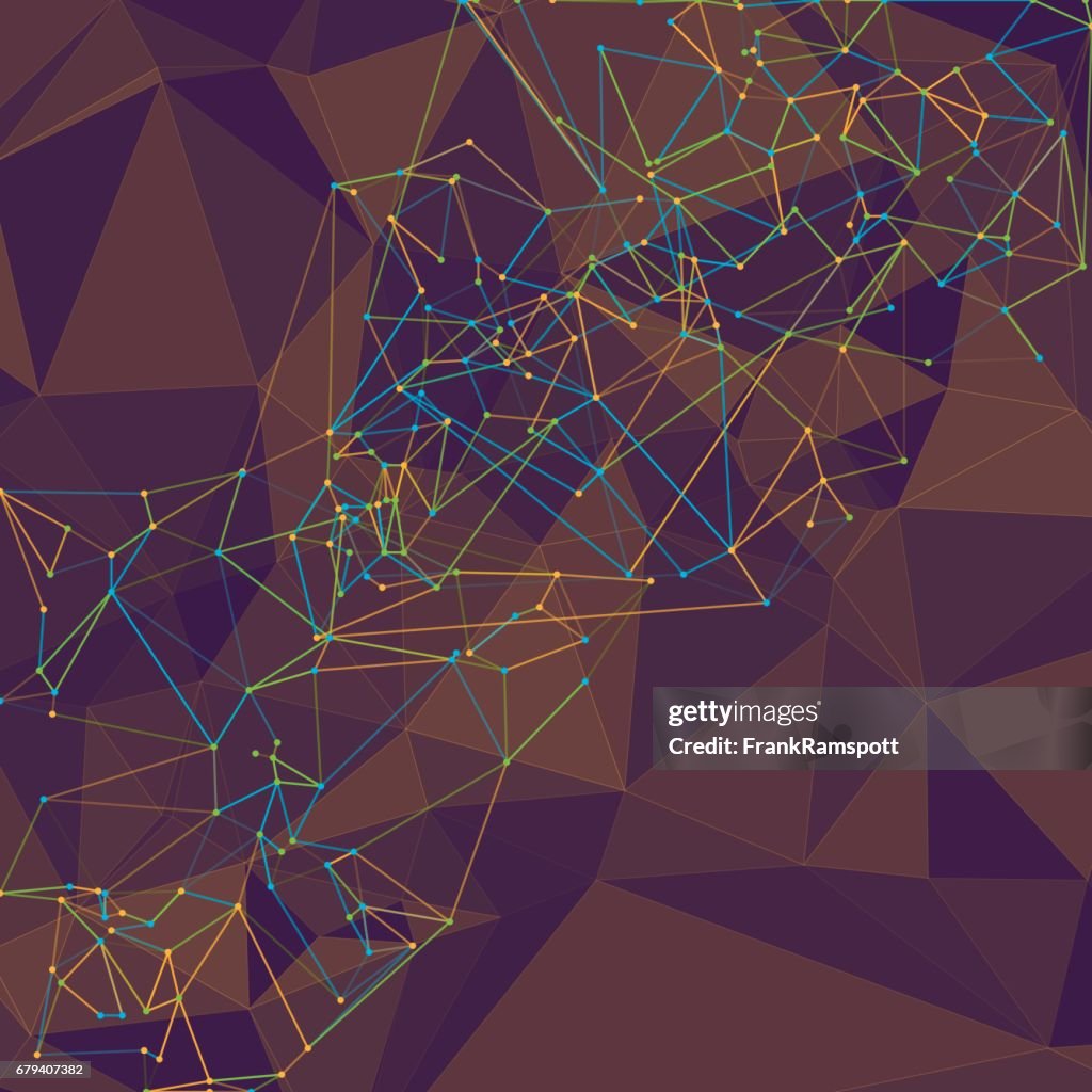 Fresh Vector Network Nodes Pattern High-Res Vector Graphic - Getty Images