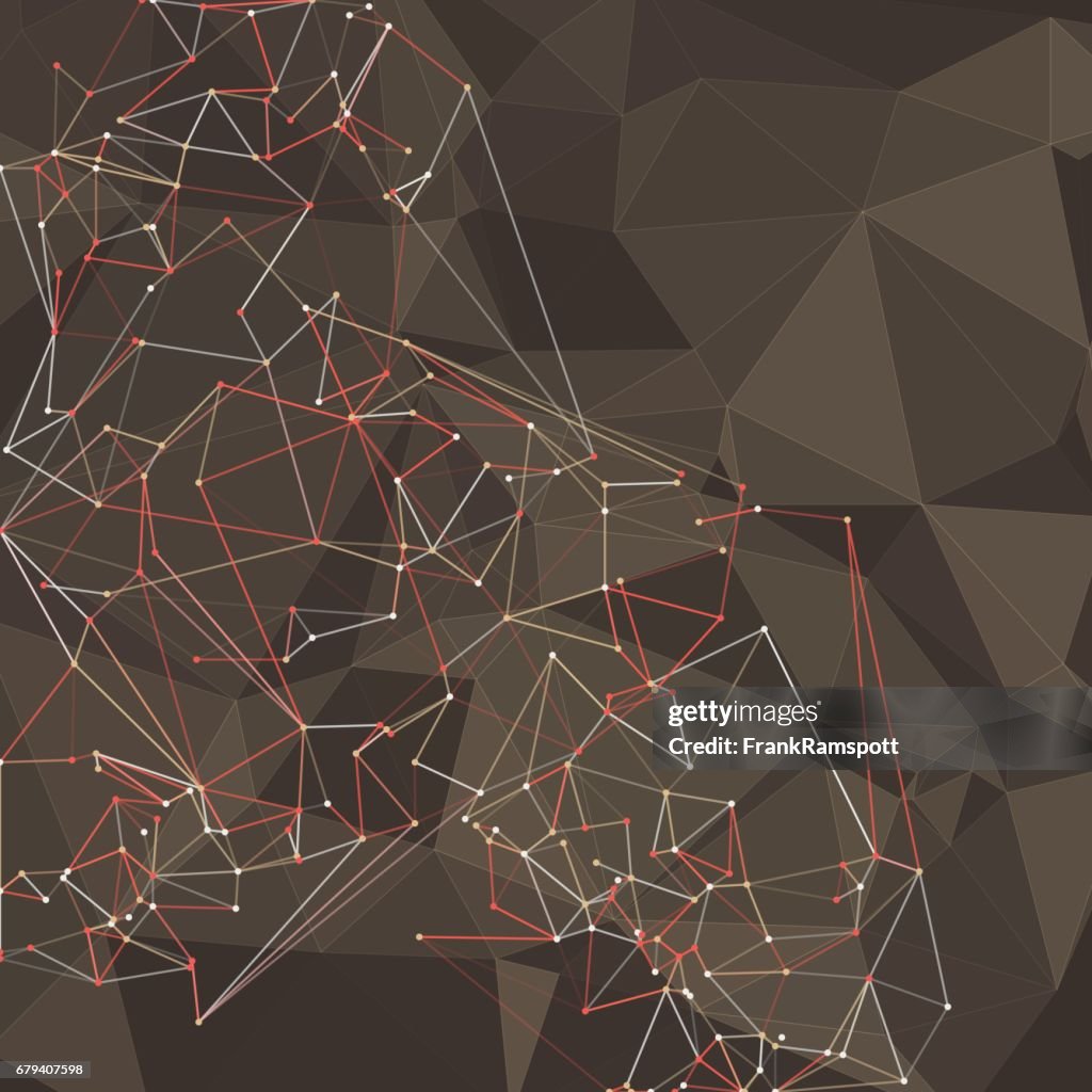 Mechanic Vector Network Nodes Pattern High-Res Vector Graphic - Getty ...