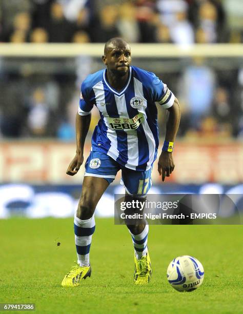 Wigan Athletic's Emmerson Boyce.