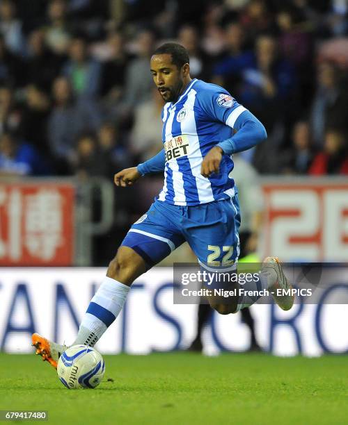 Wigan Athletic's Jean Beausejour.