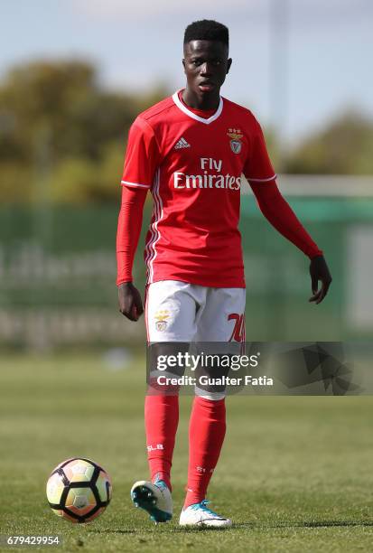 Ze Gomes of SL Benfica B in action during the Segunda Liga match between Sporting CP B and SL Benfica B at CGD Stadium Aurelio Pereira on May 5, 2017...