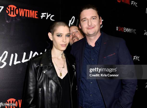 Actors Asia Kate Dillon, David Costabile and Toby Leonard Moore attend the SHOWTIME-presented screening, panel discussion and reception for episode...