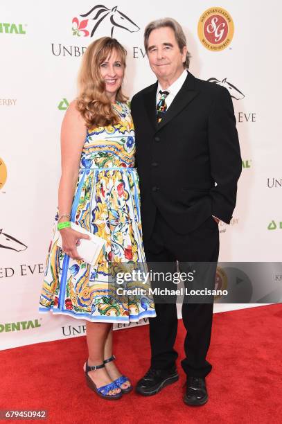 Wendy Treece Bridges and Beau Bridges attend the Unbridled Eve Gala for the 143rd Kentucky Derby at the Galt House Hotel & Suites on May 5, 2017 in...