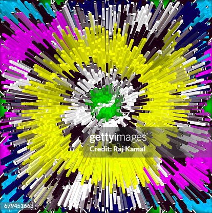 Extruding Blocks Creative Abstract Design Extruding Blocks Creative Abstract Design