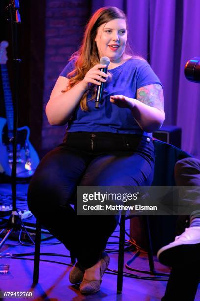 Singer/ songwriter Mary Lambert performs live on stage to celebrate the release of her new album, "Bold", at Subculture on May 5, 2017 in New York...