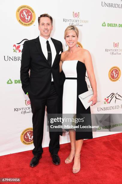 Bob Van Dillen and Ali Van Dillen attend the Unbridled Eve Gala for the 143rd Kentucky Derby at the Galt House Hotel & Suites on May 5, 2017 in...