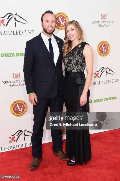 Dallas Robinson and Lauren Robinson attend the Unbridled Eve Gala for the 143rd Kentucky Derby at the Galt House Hotel & Suites on May 5, 2017 in...