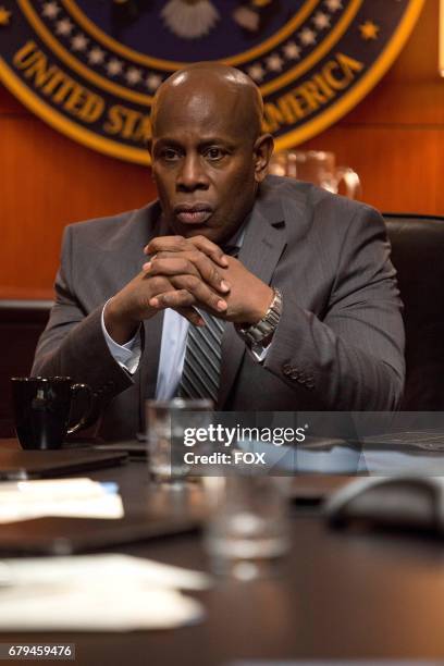 Guest star James Moses Black in the "9:00 PM-10:00 PM" episode of 24: LEGACY airing airing Monday, April 3 on FOX.