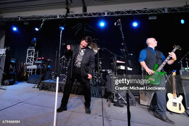 John Elefante performs on stage during the Unbridled Eve Gala for the 143rd Kentucky Derby at the Galt House Hotel & Suites on May 5, 2017 in...