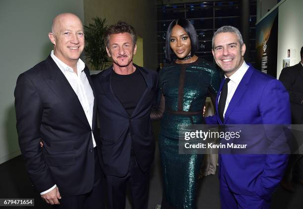 Bryan Lourd, Sean Penn, Naomi Campbell and Andy Cohen attend Sean Penn & Friends HAITI TAKES ROOT: A Benefit Dinner & Auction to Reforest & Rebuild...