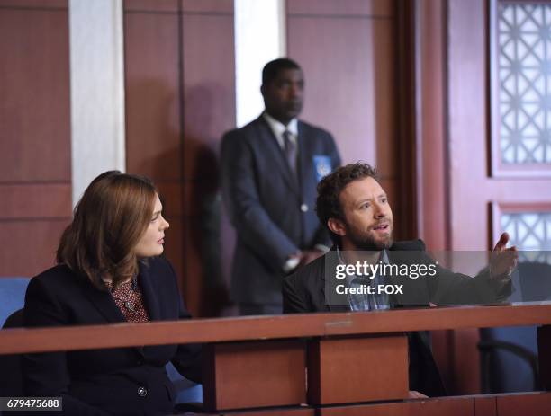 Emily Deschanel and TJ Thyne in the "The Final Chapter: The Day In The Life" episode of BONES airing Tuesday, March 21 on FOX.