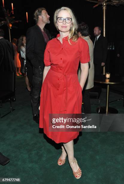 Actor Julie Delpy attends the Panthere de Cartier Party in LA at Milk Studios on May 5, 2017 in Los Angeles, California.