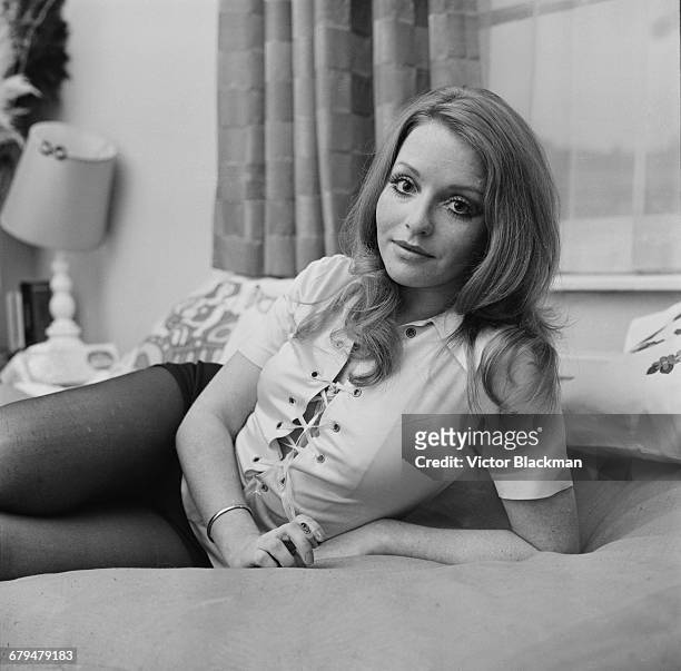 Actress Cherri Gilham , UK, 12th December 1971.