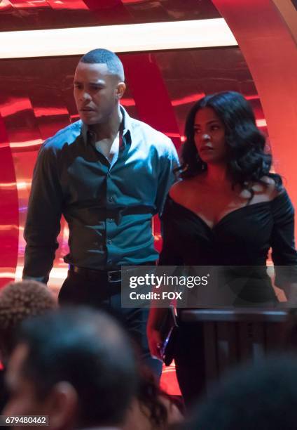 Trai Byers and guest star Nia Long in the "Love is a Smoke" episode of EMPIRE airing Wednesday, April 19 on FOX.