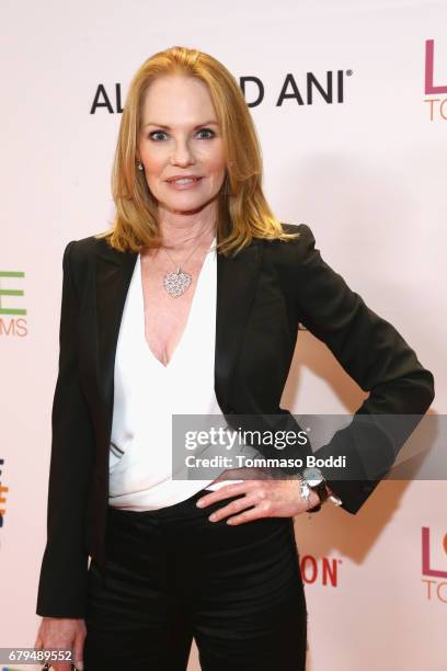 Actor Marg Helgenberger attends the 24th Annual Race To Erase MS Gala at The Beverly Hilton Hotel on May 5, 2017 in Beverly Hills, California.
