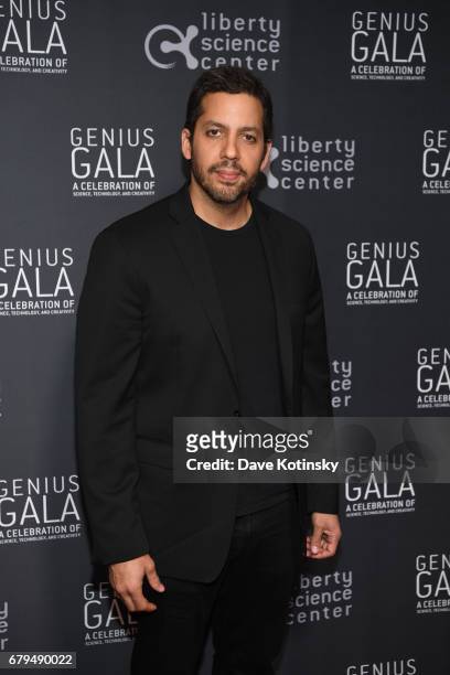 Magician David Blaine attends Genius Gala 6.0 at Liberty Science Center on May 5, 2017 in Jersey City, New Jersey.