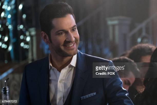 Tom Ellis in the "Candy Morningstar spring premiere episode of LUCIFER airing Monday, May 1 on FOX.